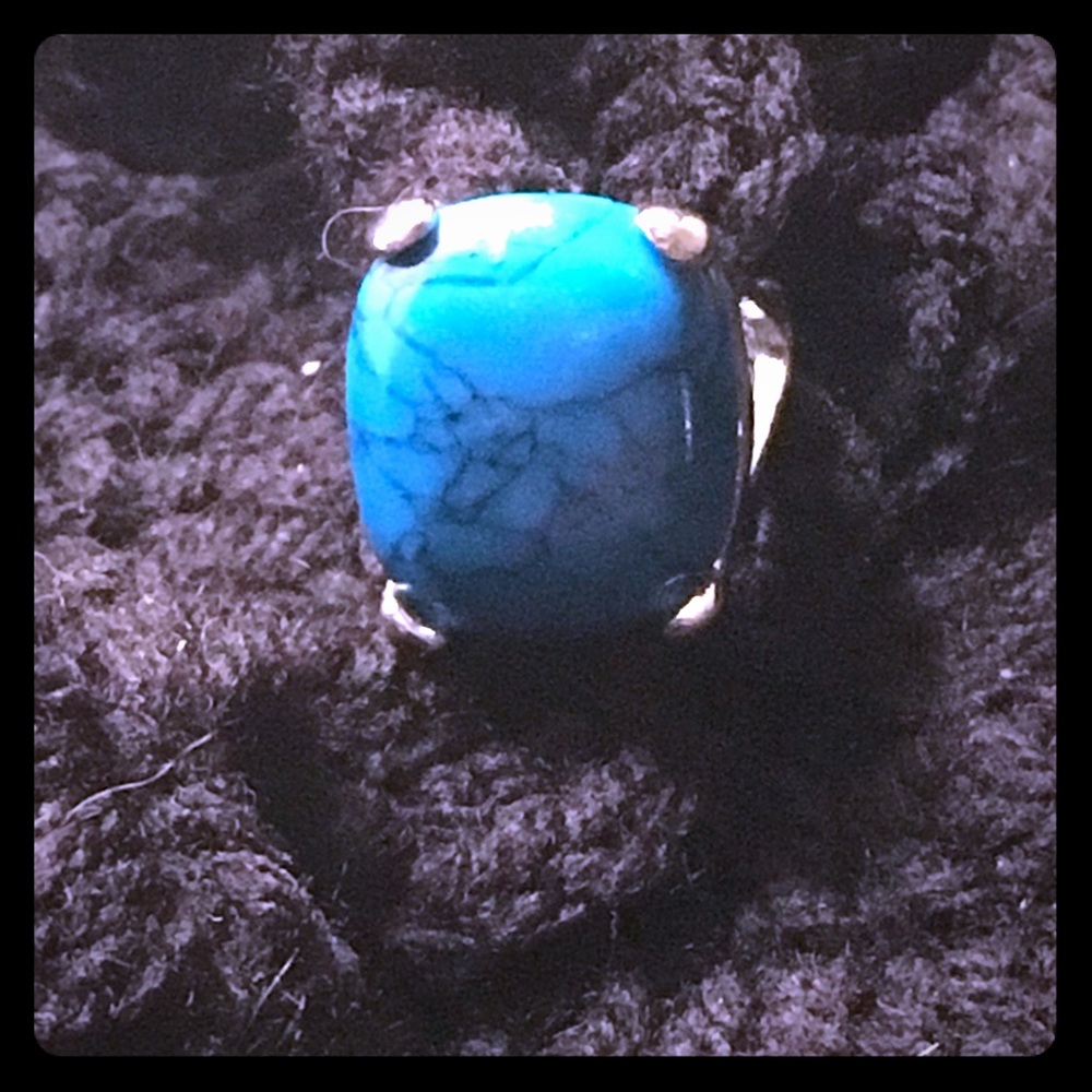 Faux Turquoise Ring